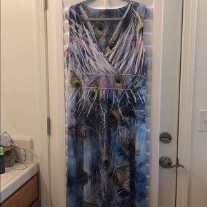 Full Length Summer A-Line Dress